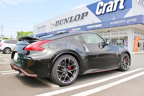 Ｚ３４ニスモにNISMOスポーツスプリング | 一宮店 | 店舗ブログ | タイヤ＆ホイールの専門店「クラフト」